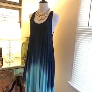 Ombré tank dress